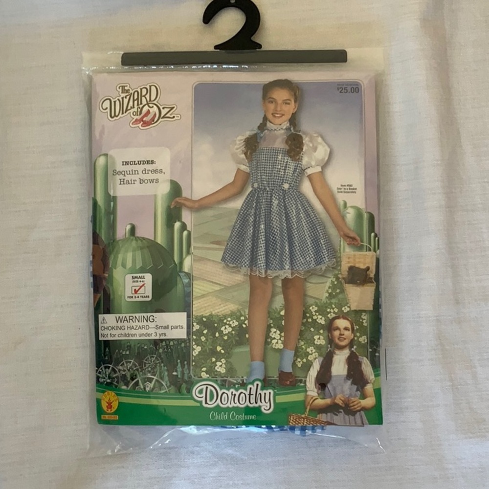 NWT Child Dorothy Wizard of Oz costume